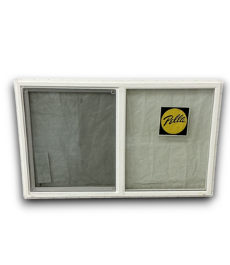 53735 White Vinyl Horizontal Sliding Window 59" W x 35"H