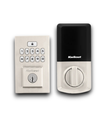 53743 Satin Nickel Keypad Electronic Deadbolt Lock Smart