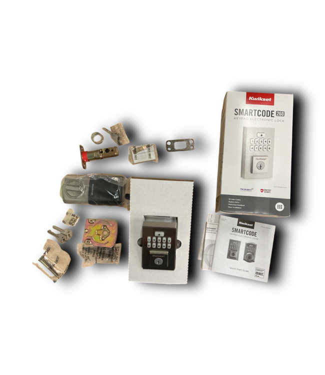 53743 Satin Nickel Keypad Electronic Deadbolt Lock Smart