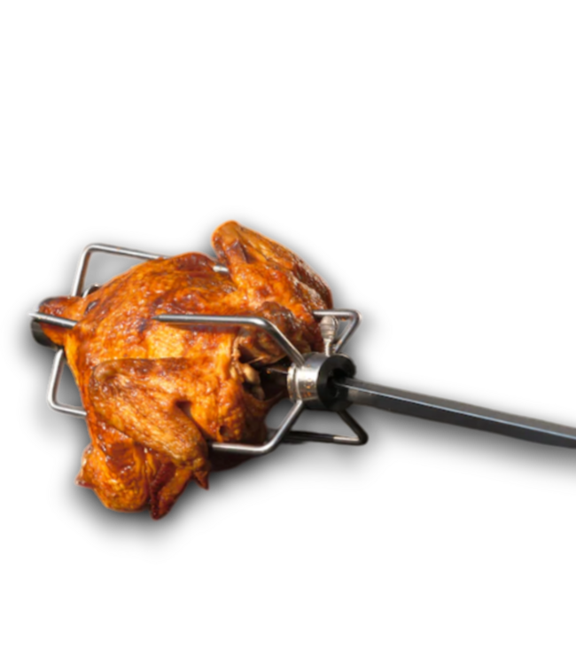 53746 Stainless Steel Grill Rotisserie 33.5" Long