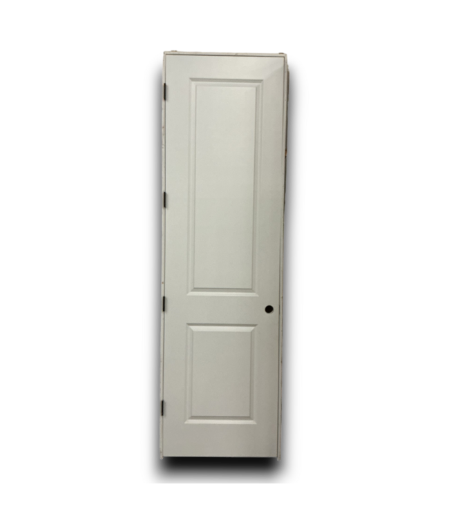 53752 28" x 96" Prehung Solid White Interior Door RH