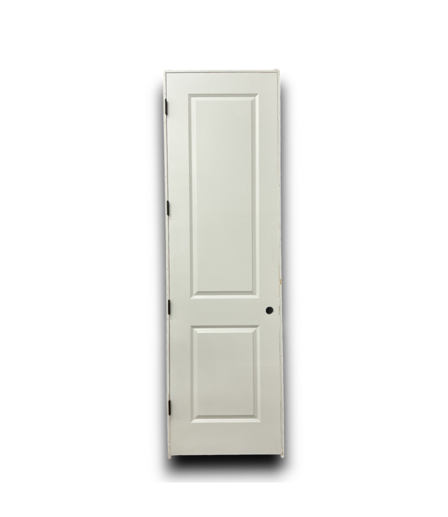 53754 28" x 96" Prehung Solid White Interior Door RH