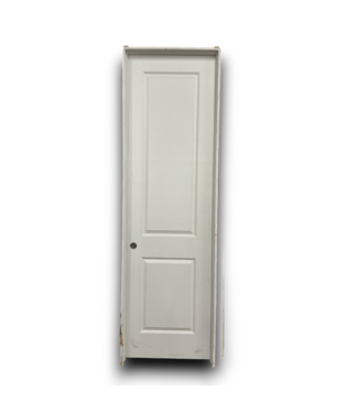 53754 28" x 96" Prehung Solid White Interior Door RH