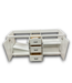 53760 Miranda White Double Bathroom Vanity Base Only 71"W