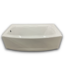 53763 Elevate Arctic Polyresin And Fiberglass Soaking Bathtub