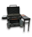 53759 Cabinet Griddle w/Folding Prep Table Flat Top Grill 36"
