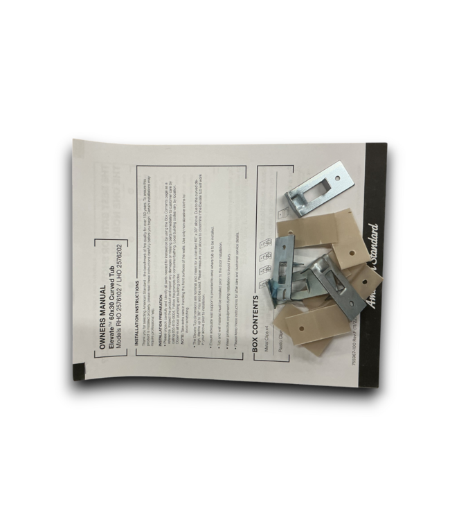 53763 Elevate Arctic Polyresin And Fiberglass Soaking Bathtub