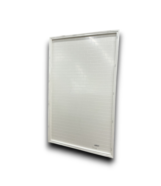 53774 White Acrylic Shower Walls 64" W x 102.25"H x 2"L