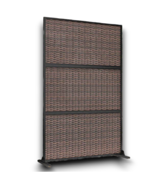 53777 Brown Rattan Privacy Screen 72" x 48"