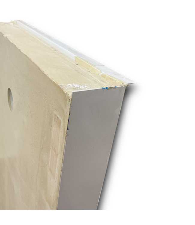 53772 Left Drain Shower Base 31.5"L x 60"W x 6"H