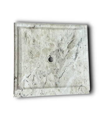 53790 Multi-Color Marbel Design Shower Base 41" L X 42" W