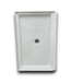 53793 White Acrylic Center Drain Shower Base 42"W x 28"L