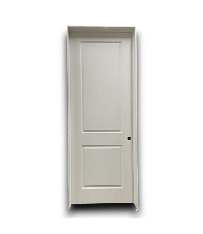 53796 Prehung 2-Panel Solid Interior Door LH 36"W x 96"