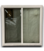 53814 Vinyl Single Hung Sliding Window 47.5"W x 47.5"H.