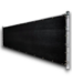 53817 Black Privacy Fence Screen Mesh Fabric Cover 25'W