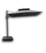 53818 Dark Gray Cantilever Patio Umbrella & Base 11' x 9'
