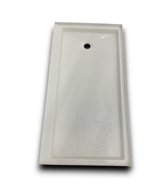 53825 Alcove White Shower Base 60" x 32"