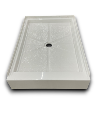 53827 Starburst Design Surface Shower Base 31.5"W x 46"D