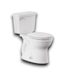 53831 White Round Soft Close 2-Pc Toilet