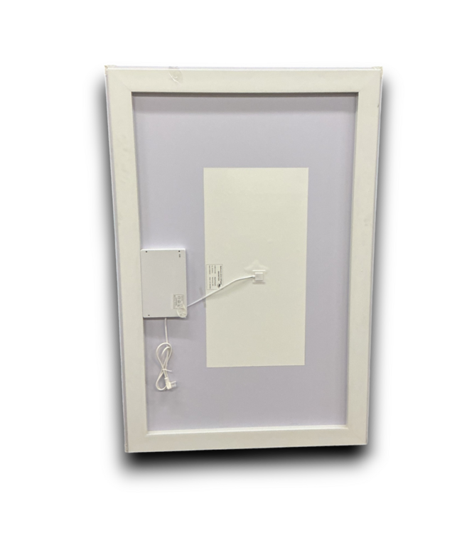 53830 LED Lighted Frameless Anti-Fog  Mirror 40" x 60"