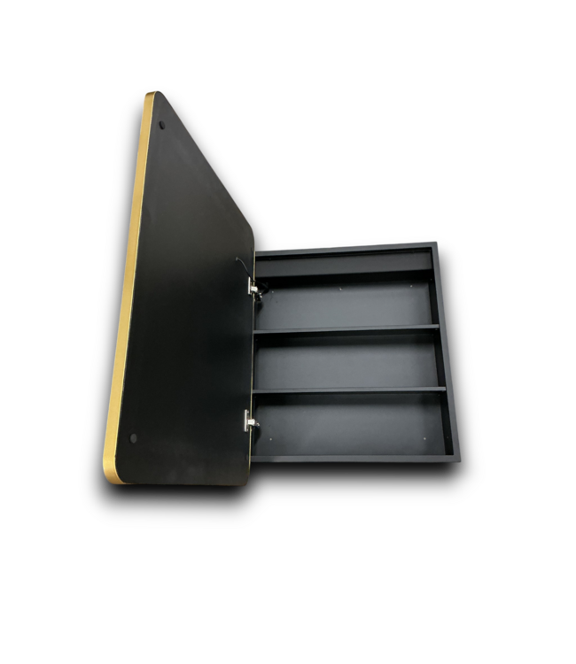53837 Framed Recessed LED Bathroom Medicine Cabinet