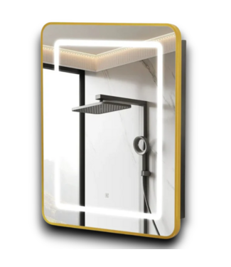 53837 Framed Recessed LED Bathroom Medicine Cabinet