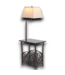 53839 Bronze Shelf Floor Lamp 54"