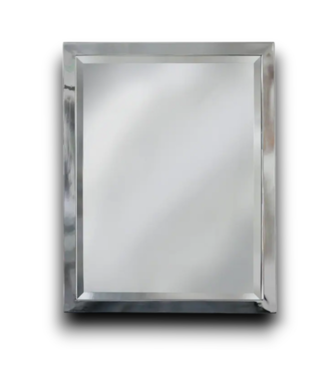 53834 Chrome Framed Beveled Mirror 22" x 30"