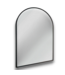 53835 Arched Top Black Framed Mirror 24" x 39"