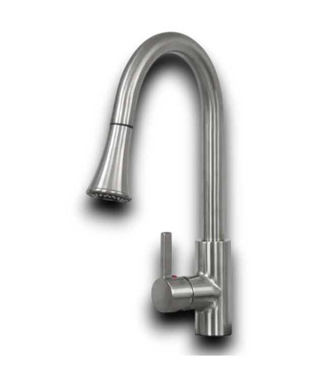53840 White Freestanding Utility Tub With Cabinet And Faucet