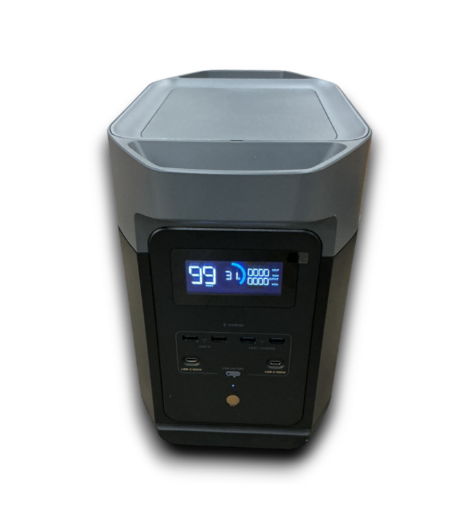 53842 Delta 2 Portable Power Station With 1 Solar Panel