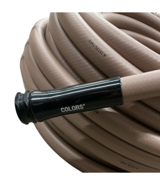 53850 Brown Mulch Colors Garden Water Hose 100'L