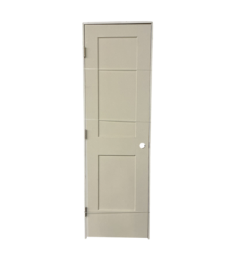 53853 Prehung 2-Panel Hollow Interior Door RH 24" x 80"