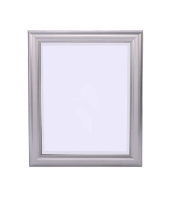 53848 Silver Beveled Wall Mirror 26" x 32"