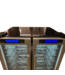 53859 Stainless Steel French Wine Cooler Mini Fridge 24"
