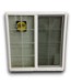 53862 White Vinyl Grid Sliding Window 47.5" x 47.5"