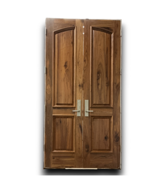 53863 Black Walnut French Interior Door 49"W x 97.5"H