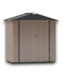 53867 Galvanized Steel Metal Storage Shed 6' x 4'