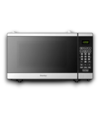 53870 Black Stainless Steel Countertop Microwave