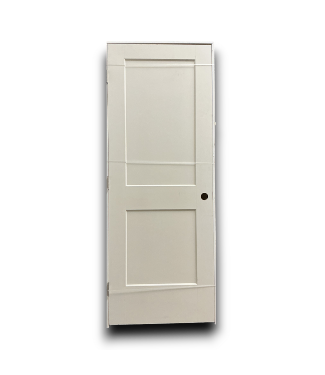 53876 Prehung 2-Panel Hollow Interior Door 30" x 80" RH
