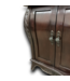 53878 Dark Cherry Double Bathroom Vanity With Granite Top 60"