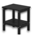 53889 Patio Slide Rectangle Outdoor End Table 14"W x 18" L