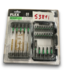 53891 1/4-in Impact Driver Bit Set - 31 Pieces