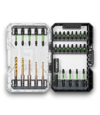 53891 1/4-in Impact Driver Bit Set - 31 Pieces