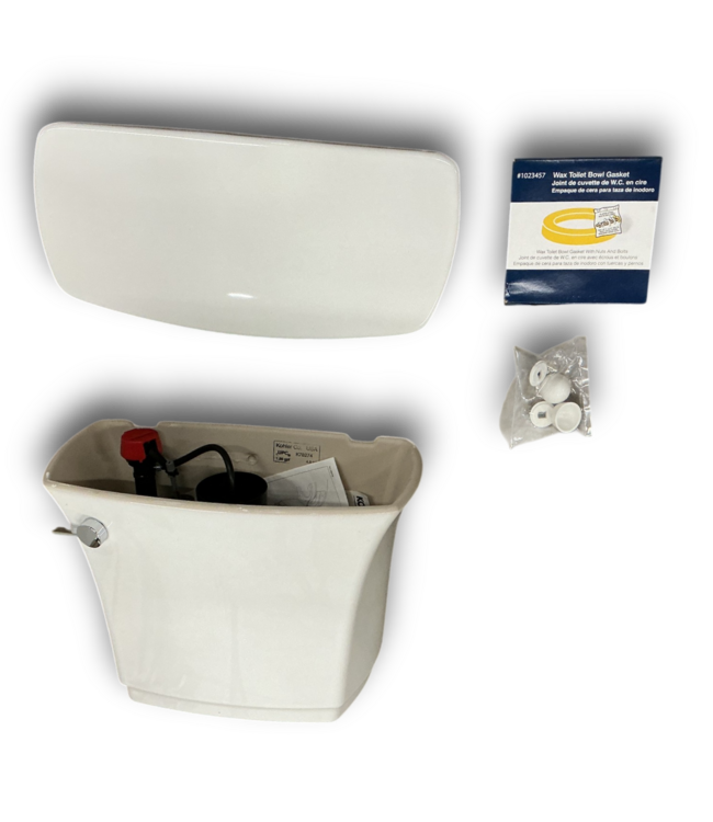 53901 White Round WaterSense Toilet