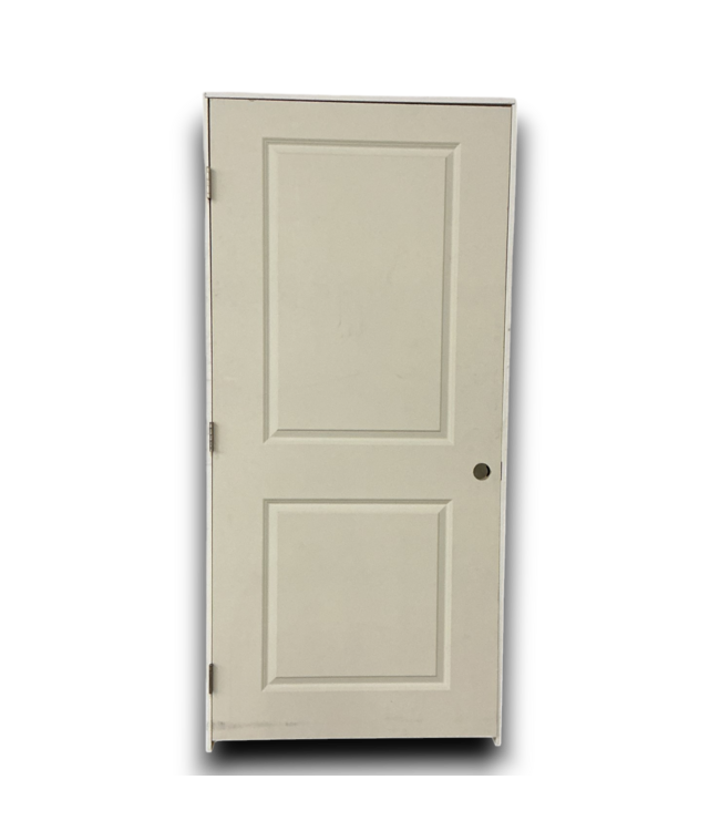 53903 Prehung Primed 2-Panel Interior Hollow Door 38" x 80"