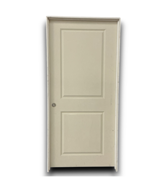 53903 Prehung Primed 2-Panel Interior Hollow Door 38" x 80"