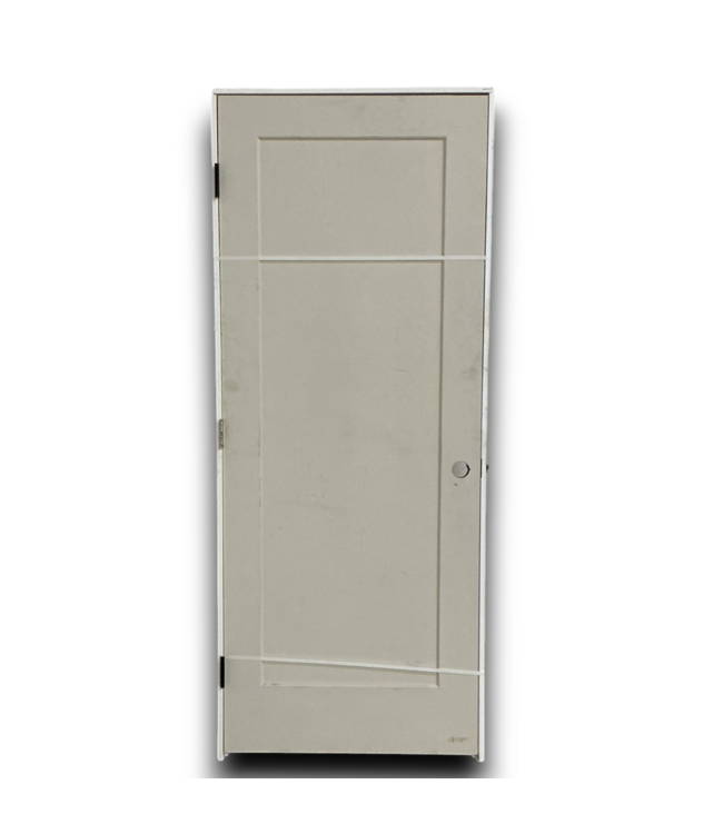 53904 Prehung Primed Single Recessed Panel Door 32" x 80"