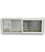 53906 White Vinyl Horizontal Slider 64" W x 23" H