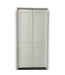 53916 Prehung White French Interior Double Doors 50" x 96"